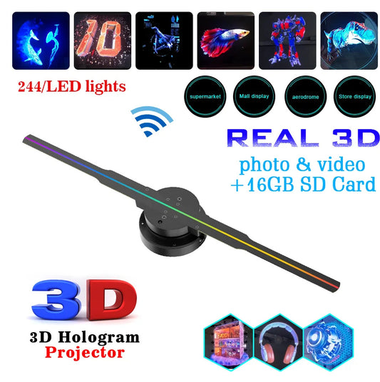Holographic Projector Fan