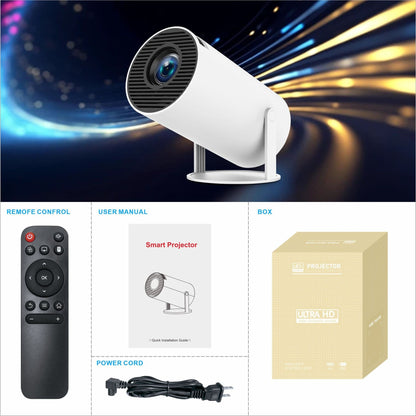 HY300 4K Mini Portable Home Theater Projector